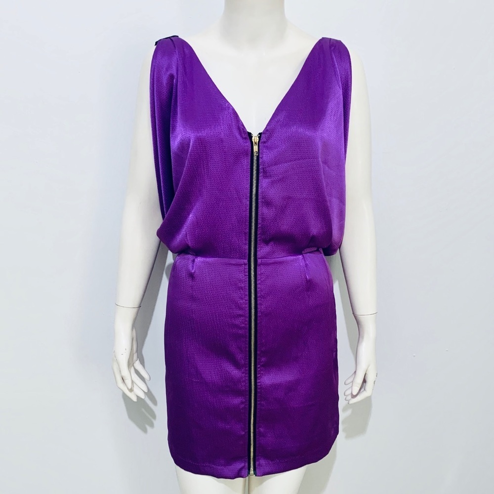 ARK & CO | NWT Women’s Zipper Mini Dress Medium - Picture 2 of 12